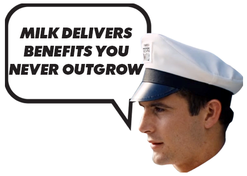 Milk delivers benefits you never outgrow